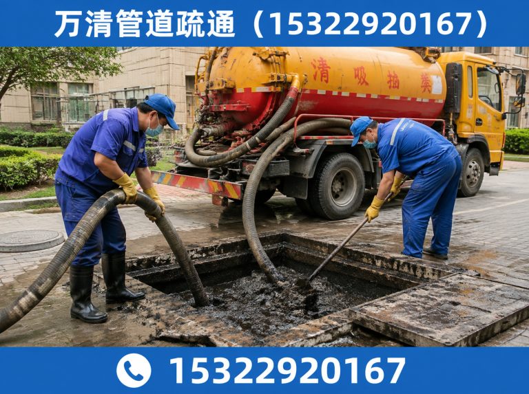 番禺区24小时管道疏通展示图
