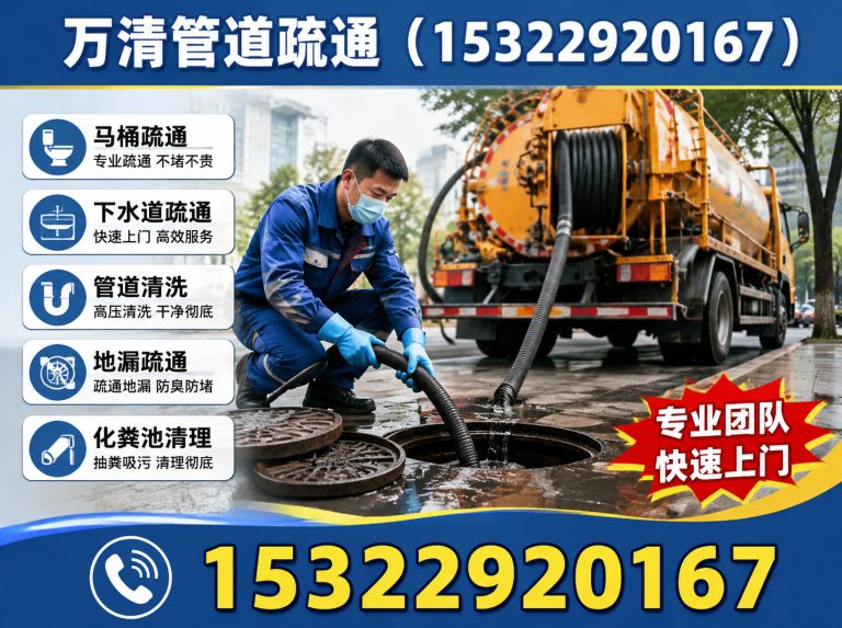 番禺区化粪池清理展示图